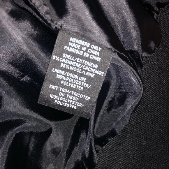 Members Only wool jacket - Picture 5 of 5